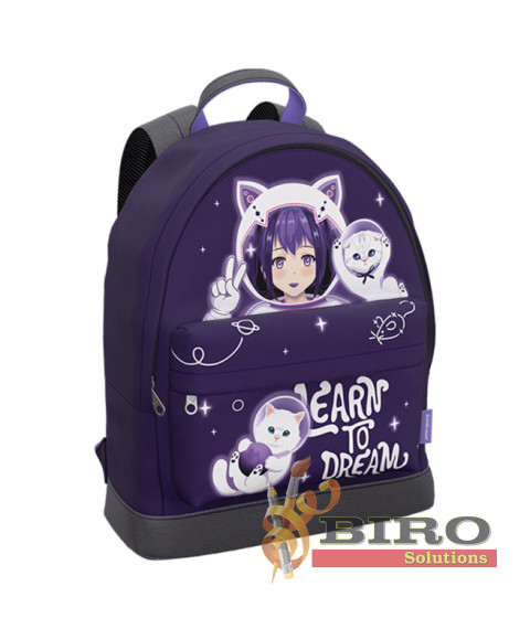 Rucsac ErichKrause StreetLine cu buzunar pentru laptop, 17L, Space Anime